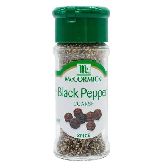 

Mccormick Black Pepper Coarse 35Gr Btl