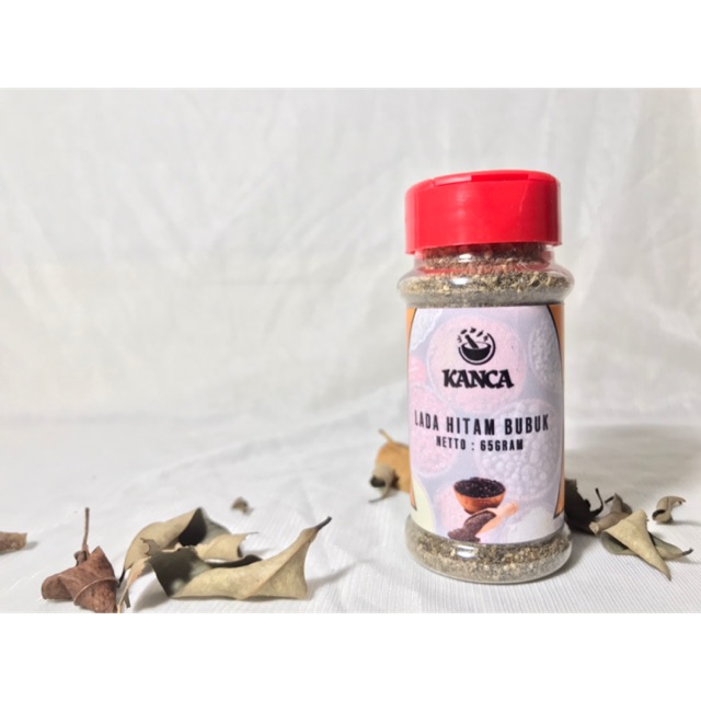 

Lada Hitam Bubuk 65 Gram (black pepper powder)