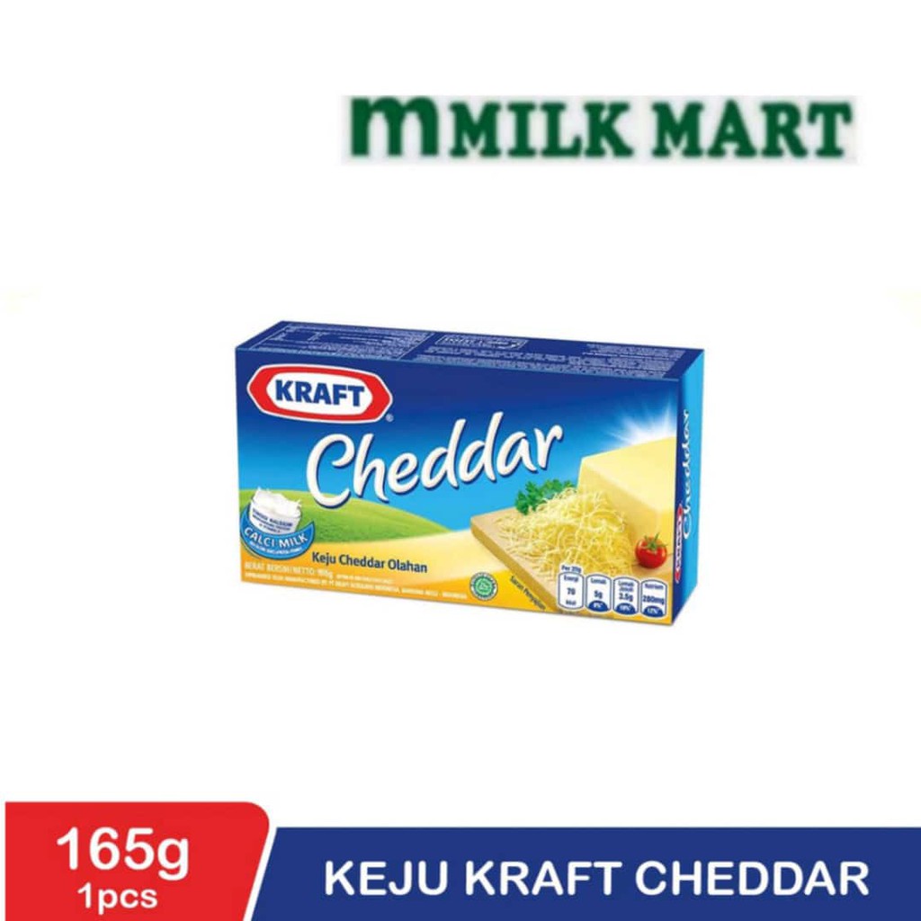 

KEJU KRAFT CHEDDAR 150GR//MILKMART