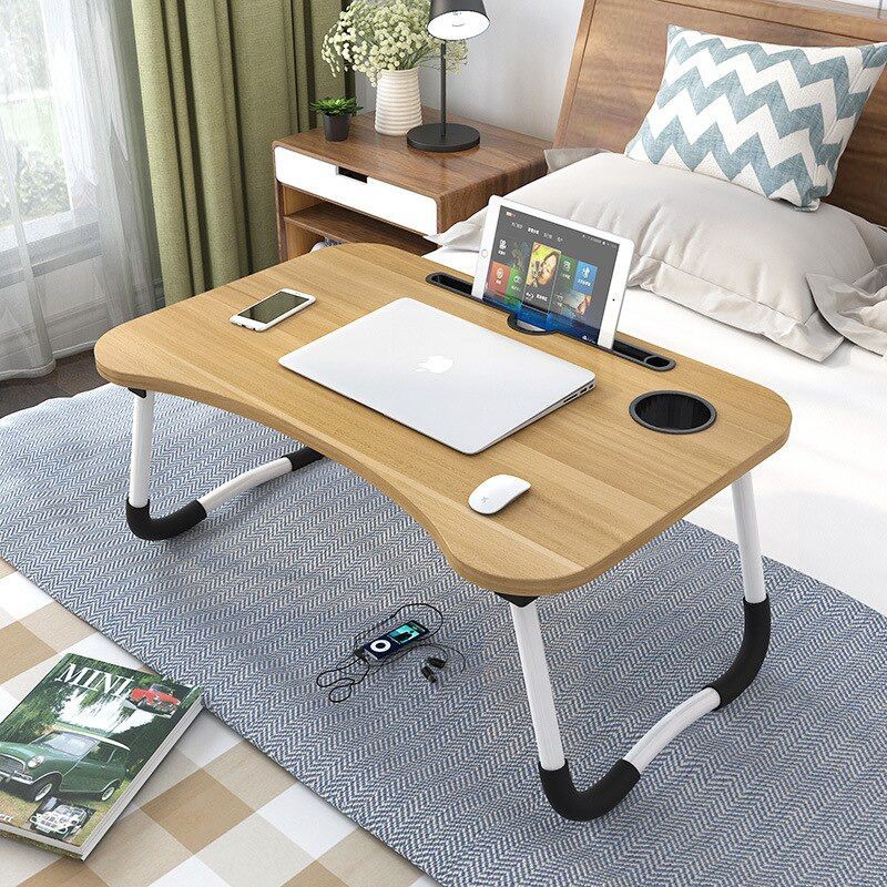 Meja Lipat Belajar Anak Anak Dewasa Laptop Foldable Notebook Desk Table - Z22