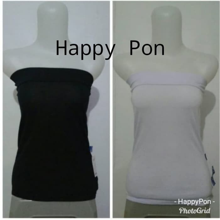 Tank Top - Tank Top Polos - Bra Kemben Kemben Panjang Big Size Murah | Kemben Fashion Jumbo - Hitam,