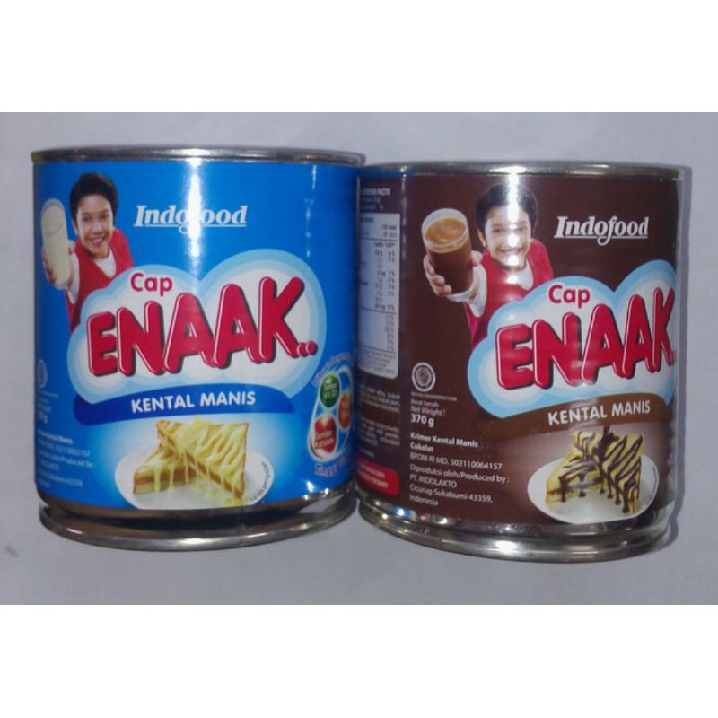 Jual Susu Kental Manis Cap Enak Kaleng 370g | Shopee Indonesia