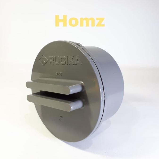PVC | Clean Out 3" inch Rucika/CO 3 in Pvc/Tutup Sepiteng/C O/Sepitank/Dop READY STOK