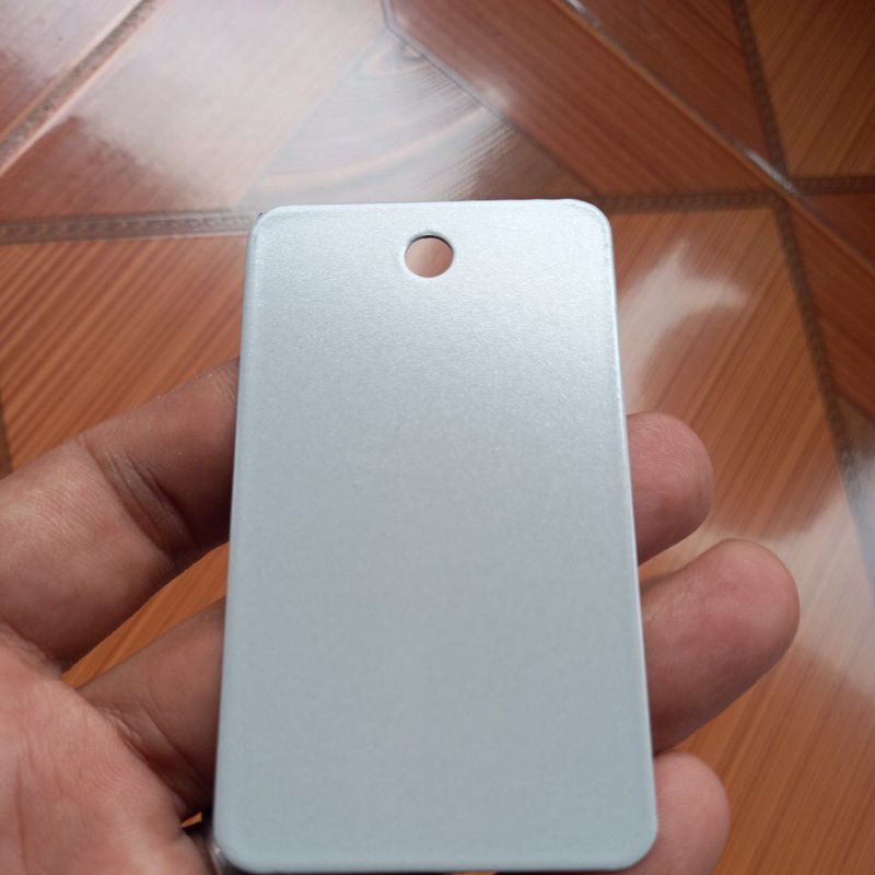 bubuk cat POWDER COATING warna SILVER GREY....HARGA /1KG