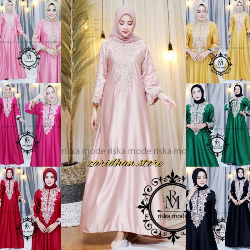 RM // KAFTAN CHIKA - DRESS PESTA KONDANGAN TERBARU - BAJU KAFTAN GAMIS ABAYA JUMBO TERBARU // ONLINE
