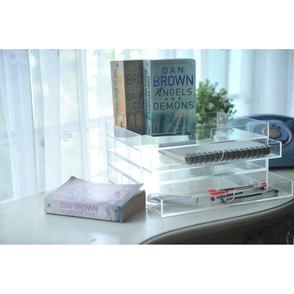 

Drawer Stationery Akrilik / Akrilik Office Organizer