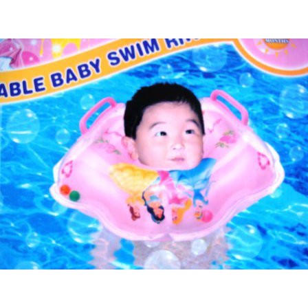 Adjustable Baby Swim Ring Neckring