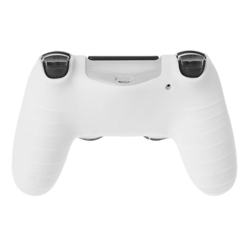 Vivi Cover Pelindung Gamepad Controller Bahan Silikon + 2 Grip Cap Untuk Ps4