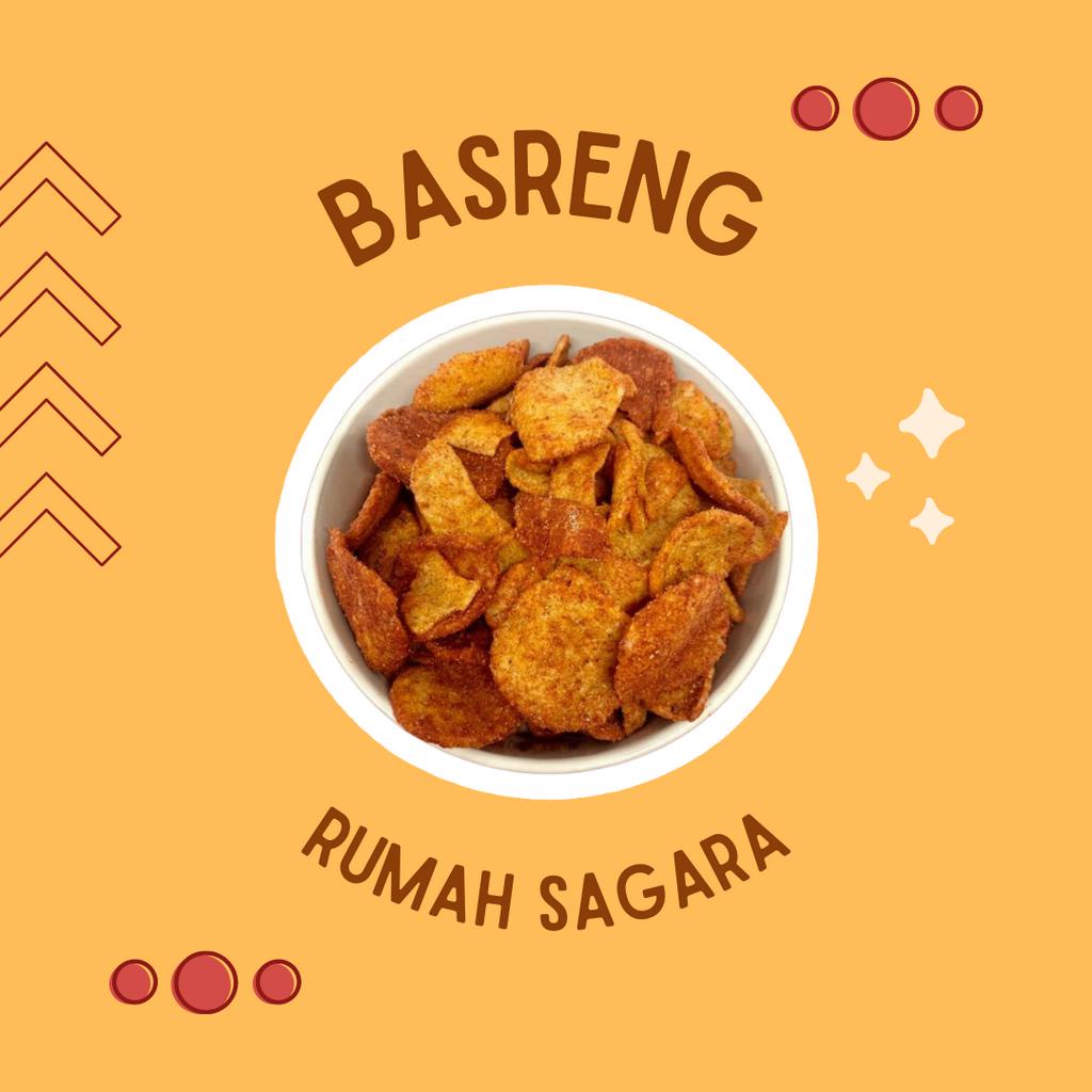 

Basreng | Kerupuk Basreng 100gr (PEDAS GURIH ONLY)