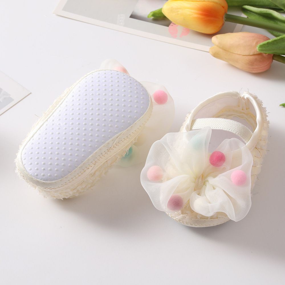 Sepatu bayi Perempuan lucu Motif Bunga Pita / Sepatu PREWALKER bayi Perempuan