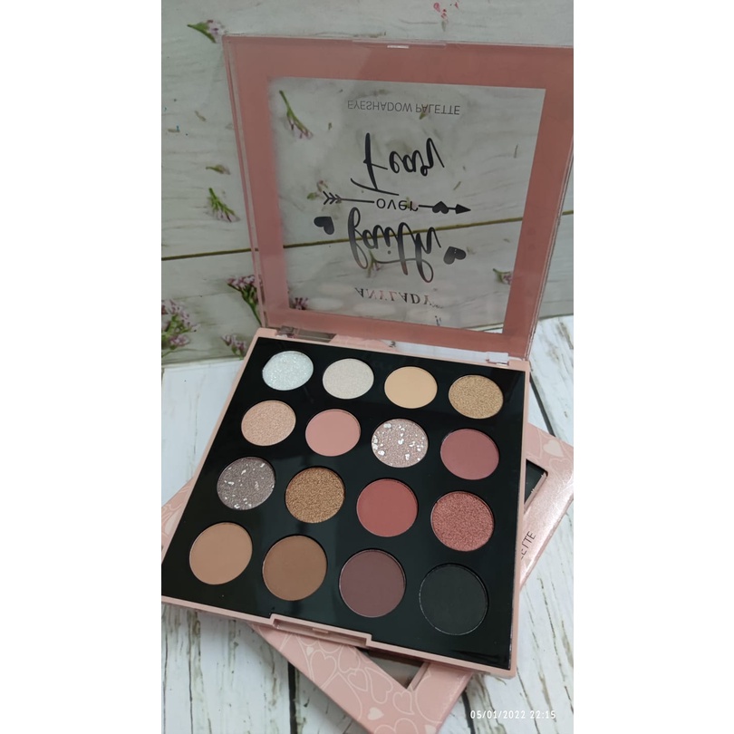 Eyeshadow Matte N Glither Anylady 900 16 color