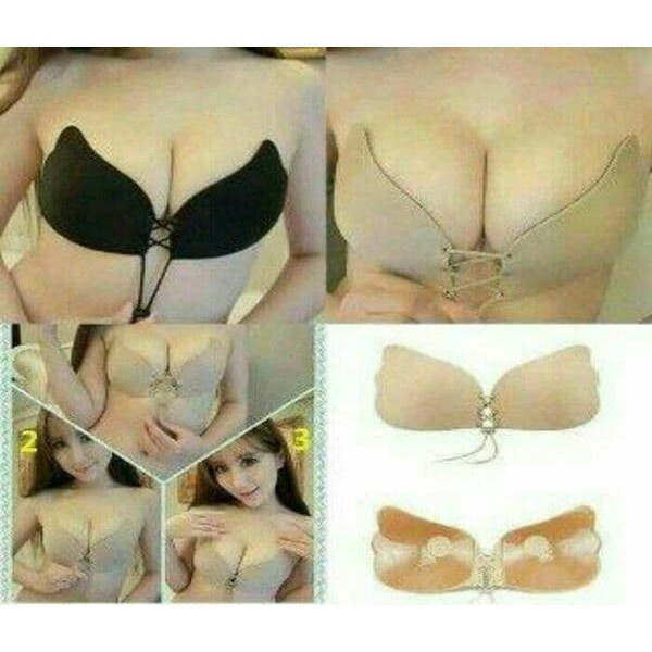 new Angel wings bra / silicon bra / silikon bra tempel / nu bra style