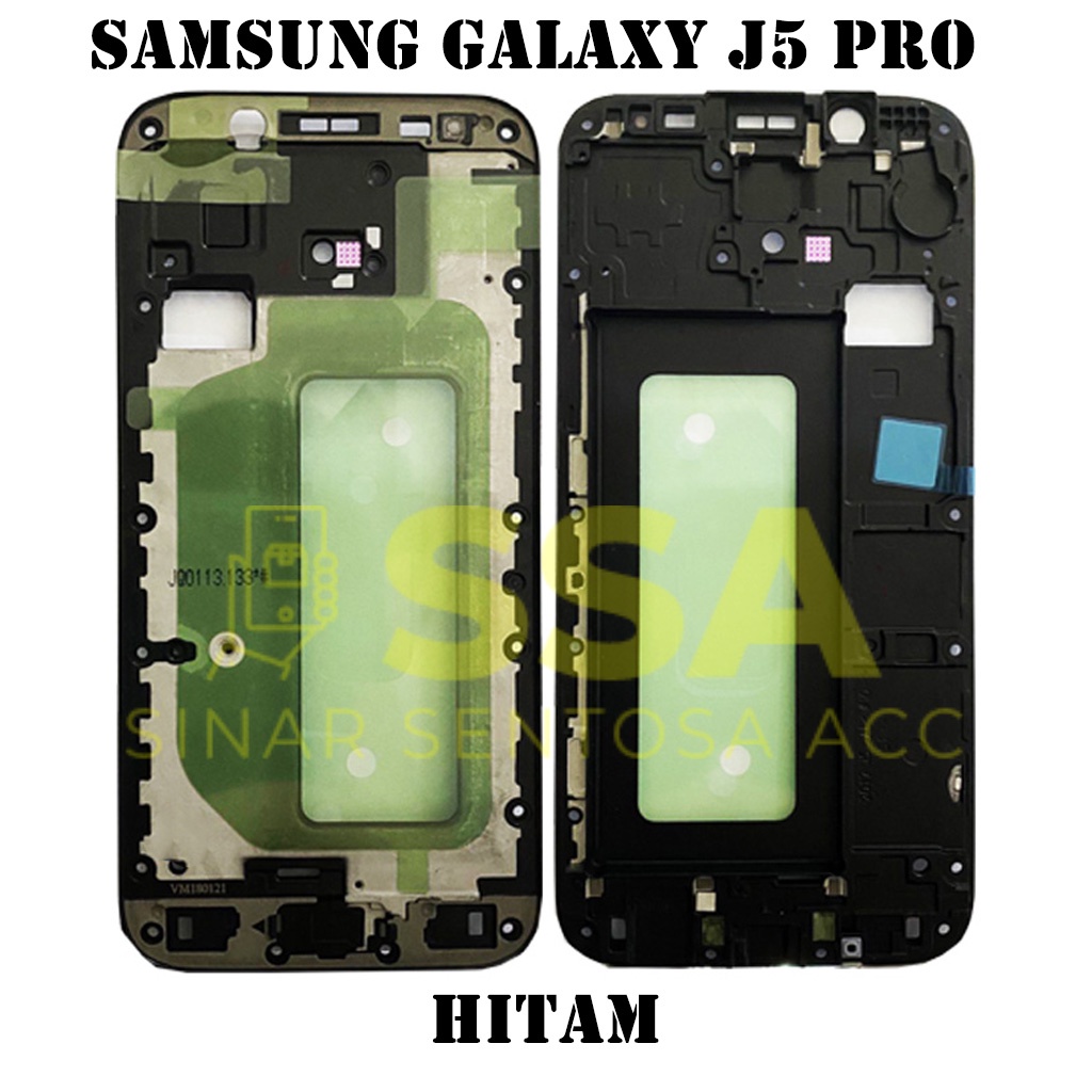 Tulang Tengah Middle Frame LCD Samsung Galaxy J5 Pro J530 Original 100% Tulang Casing Bezel Bezzel Bazel Handphone HP Ori Original Awet Murah J5Pro J530