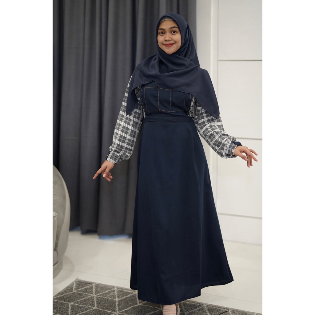 Ricis by Khayra - Retro Dress - Gamis Terbest Seller  Ria Ricis-8