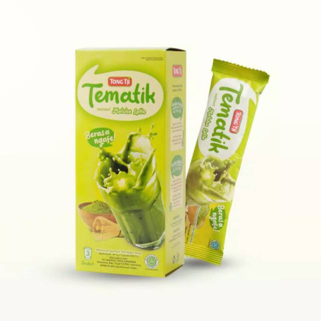 Tong tji tematik MACHA LATTE sachet 24,7gr