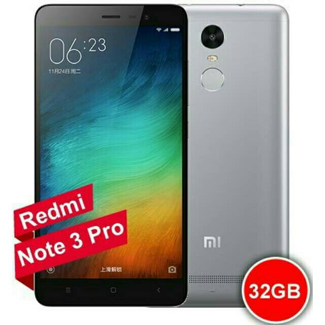 HP XIAOMI REDMI NOTE 3 PRO RAM 3GB/32GB GARANSI DISTRIBUTOR