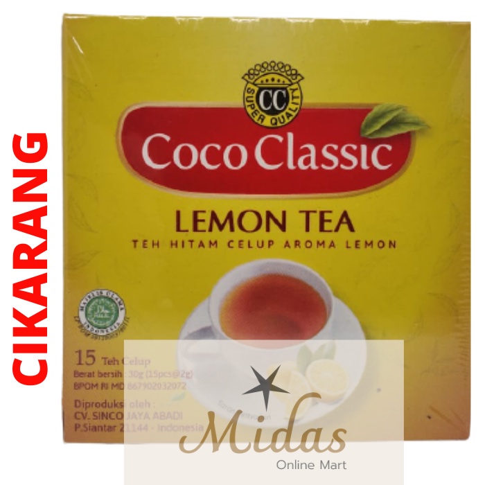 

Teh Coco Classic Lemon Tea Amplop