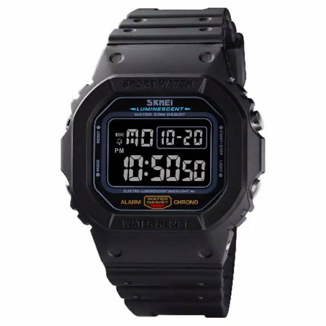 Jam Skmei 1554 original bergaransi free carton box skmei