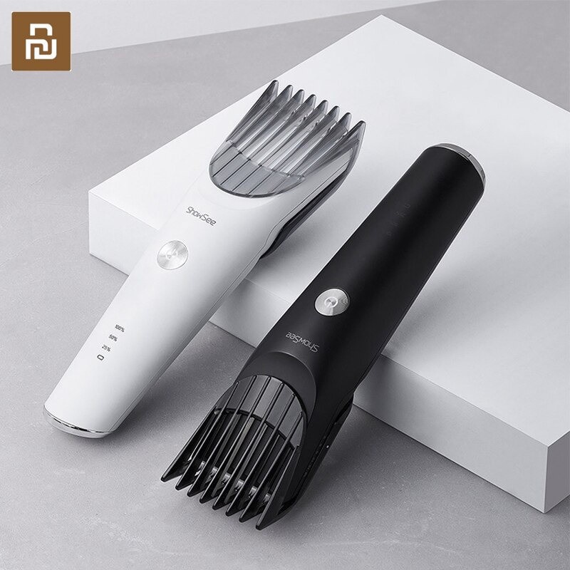 ShowSee Alat Cukur Elektrik Hair Clipper Trimmer USB Rechargerable - Putih