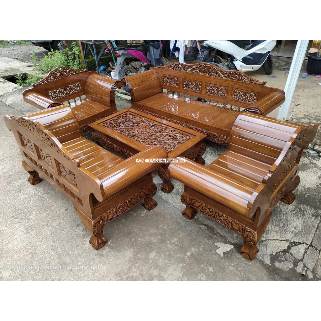 Kursi Tamu Madura Kuku Macan