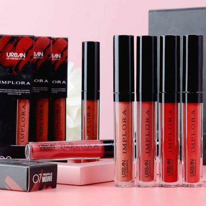 IMPLORA Lipcream Urban Matte 20 Shades / LipCream Implora Urban