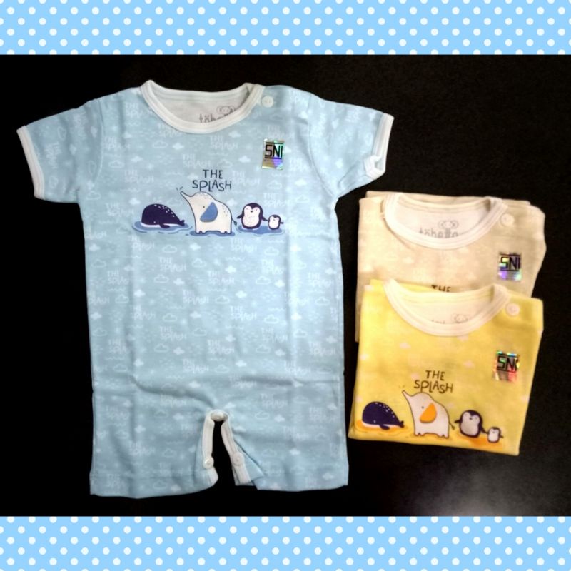 Jumper bayi motif splash NB TOBETTO