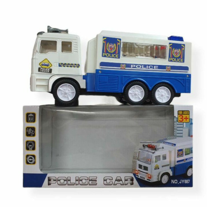 Mainan Truk Polisi Indonesia Batere