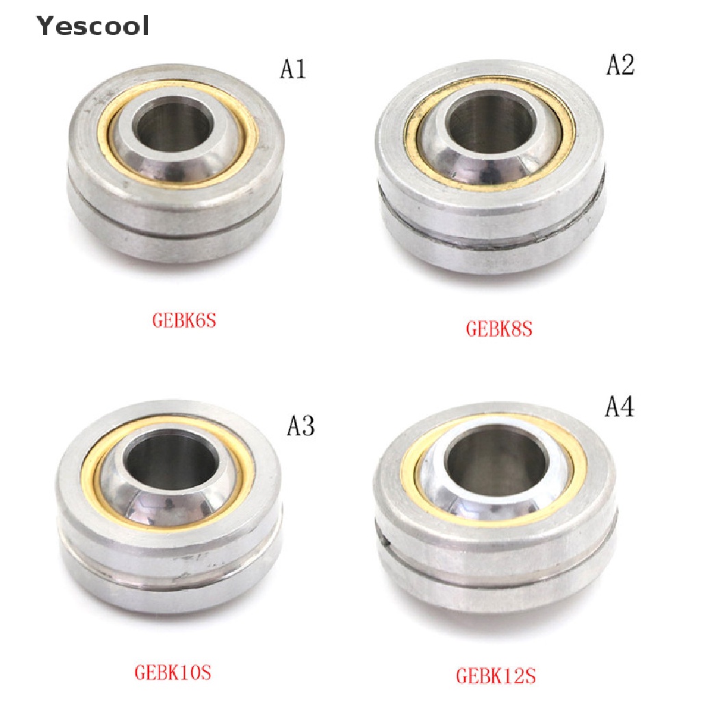 Yescool GEBK6S / GEBK8S / GEBK10S / GEBK12S Bearing Bulat Polos