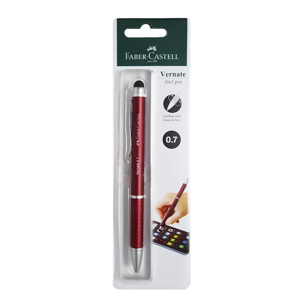 

Terlaris Faber Castell Vernate Pen 3 in 1 Promo