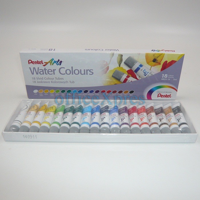  Cat  Air  Water Colours 18  Warna  PENTEL  Art Shopee Indonesia