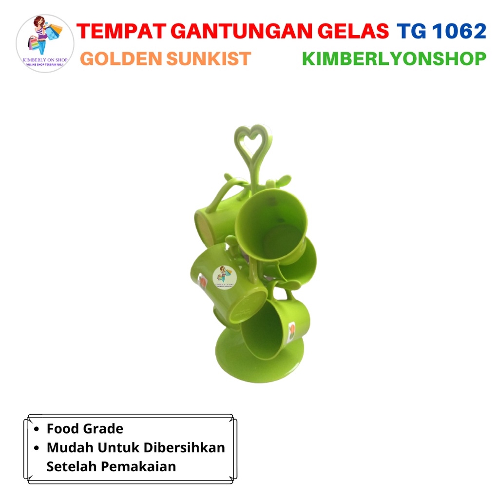 Rak Gelas Pohon Golden Sunkist TG 1062