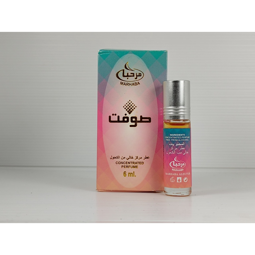 Parfume Arab ROLL 6ML minyak wangi, zahrat hawaii, soft, lovely, sultan, parfume non alcohol, bakhour