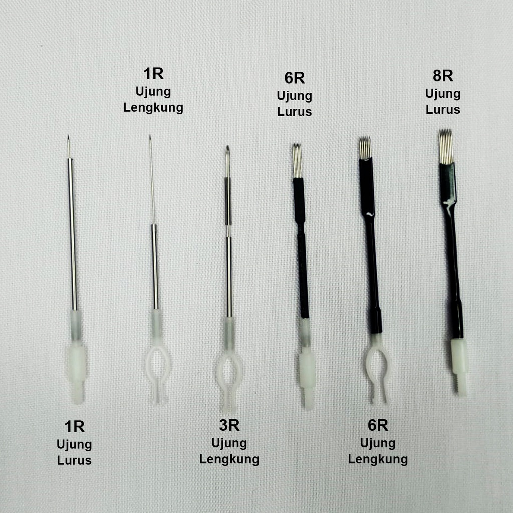 Jarum Sulam Alis bibir eyeliner Mesin Seeme Disposable Needle