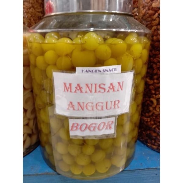

Manisan Buah Anggur Bogor 1kg