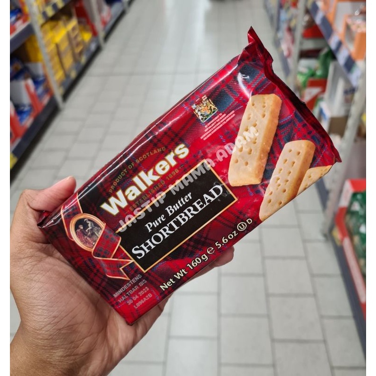 

Walkers Pure Butter Shortbread 160gr