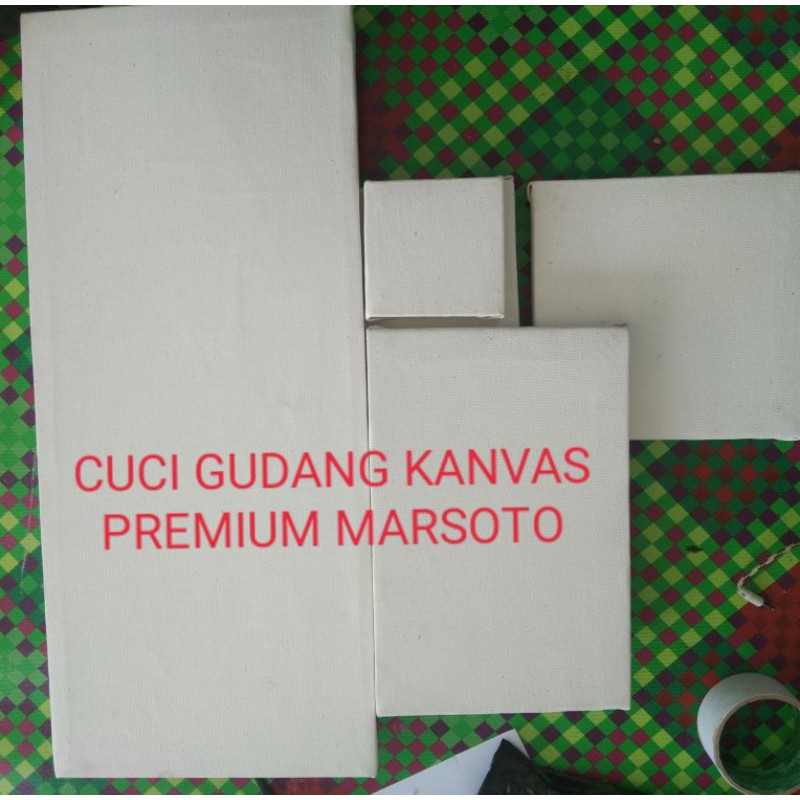 

CUCI GUDANG KANVAS LUKIS/ MEDIA LUKIS PREMIUM MARSOTO