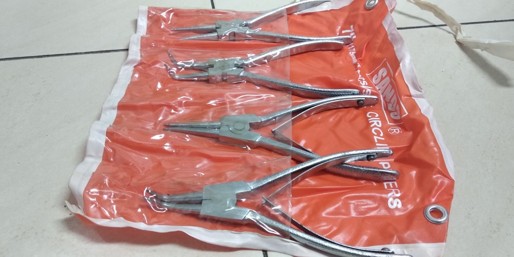 Tang Snapring 7 4pcs/set Snap Ring Circlip Pliers 175mm Sands