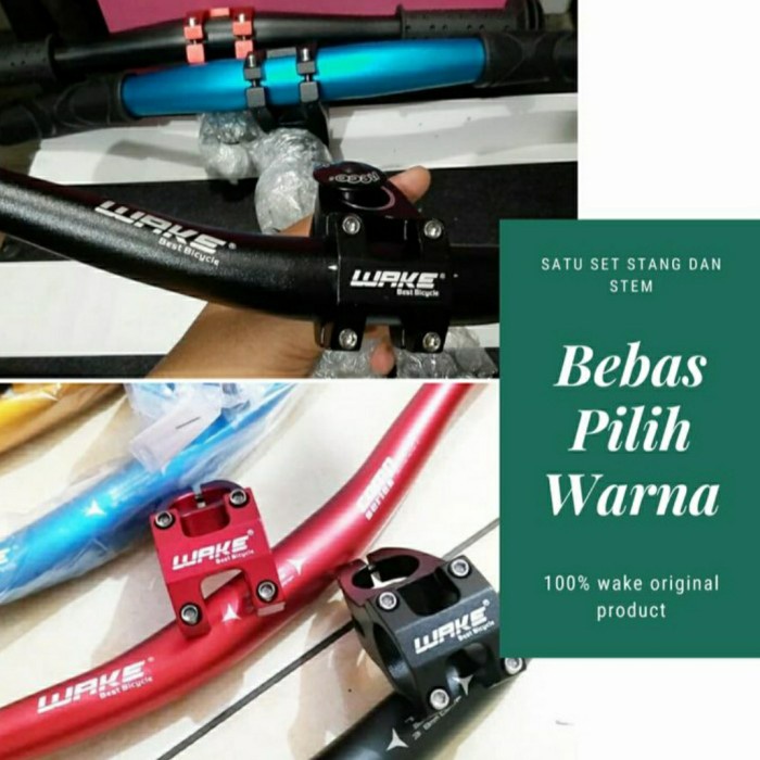 Stem Dan Stang Wake / Paket Stem+Stang Wake