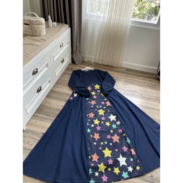 Hijab Kayunie Gamis Syari Denim