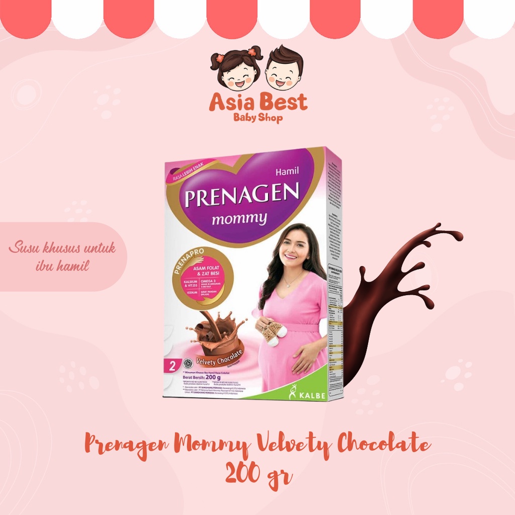 PRENAGEN MOMMY COKLAT 200 GR/susu ibu hamil