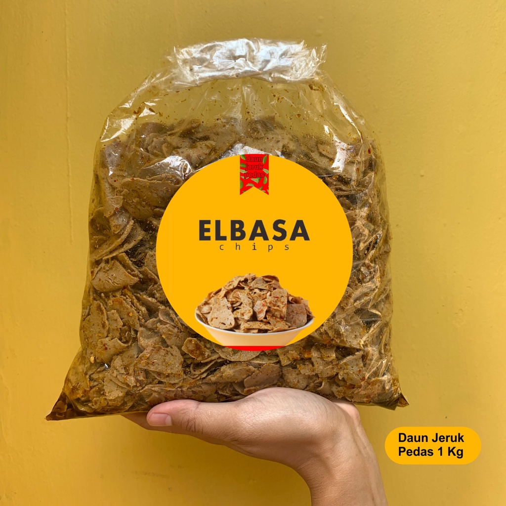 

Elbasa Chips 1 KG Daun Jeruk Pedas