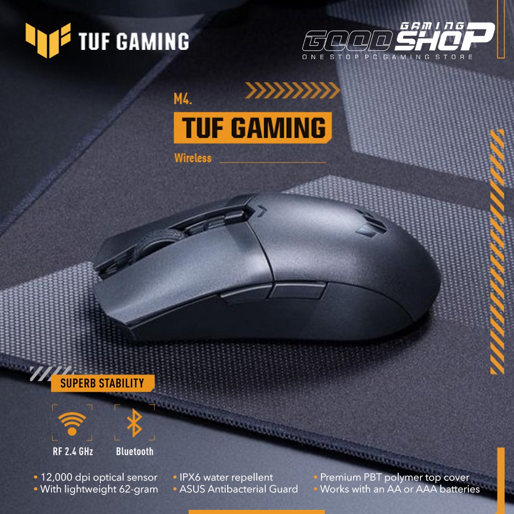 ASUS TUF Gaming M4 / M-4 Wireless - Gaming Mouse