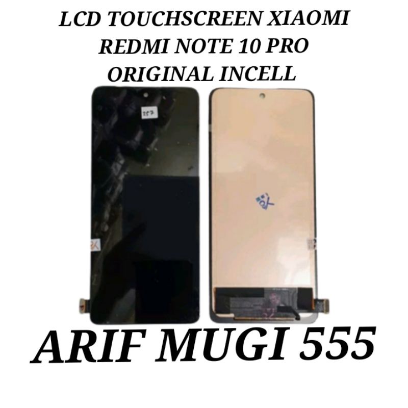 Lcd Touchscreen Xiaomi Redmi Note 10 Pro Incell Original