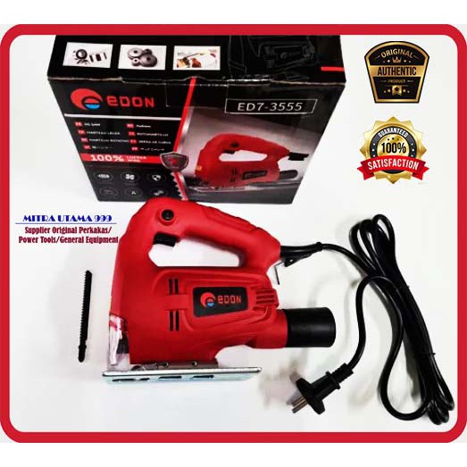 MESIN GERGAJI JIGSAW MESIN GERGAJI TRIPLEK EDON ED7 3555