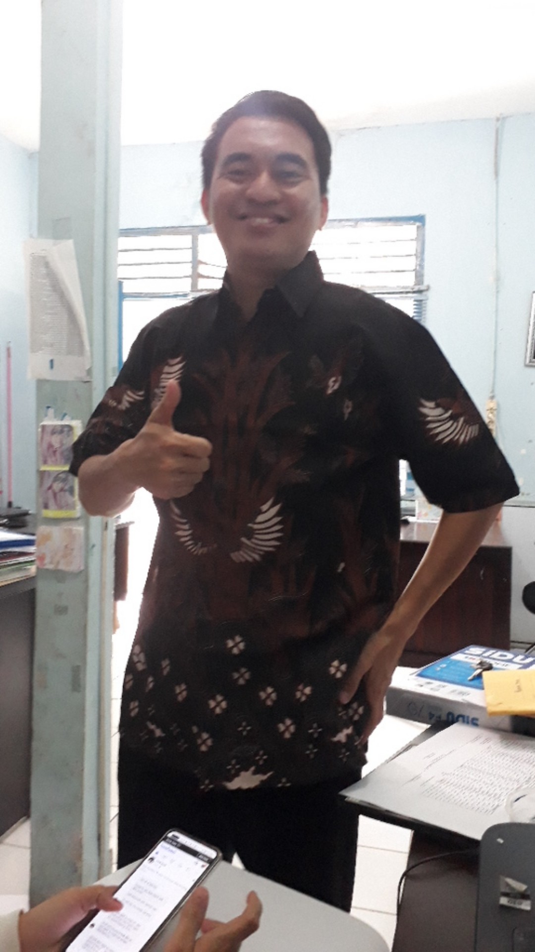 Bambu Kemeja Batik Pria Lengan Pendek Full Furing Katun Halus Sragenan