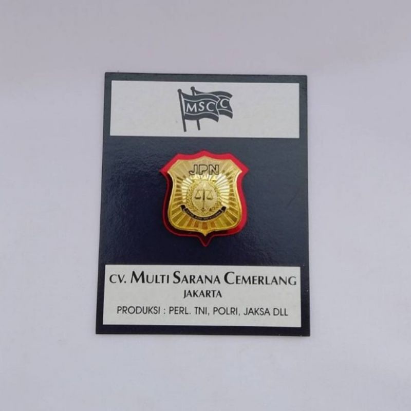 Pin JPN (Jaksa Pengacara Negara) Kejaksaan