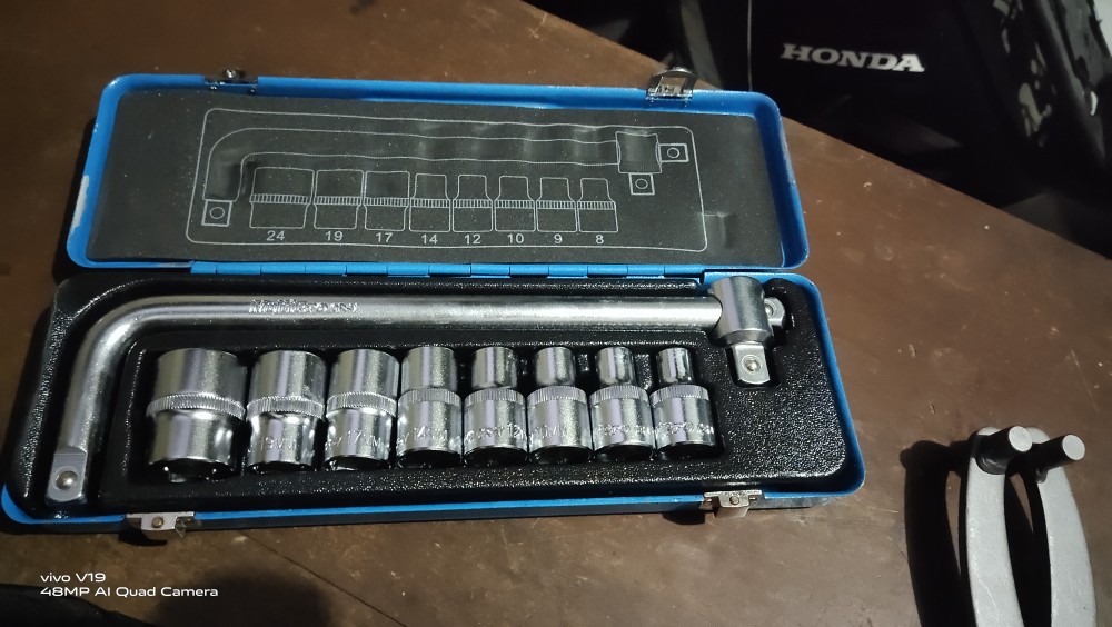 Socket Set 11pcs Multipro Kunci Sok Kunci Socket