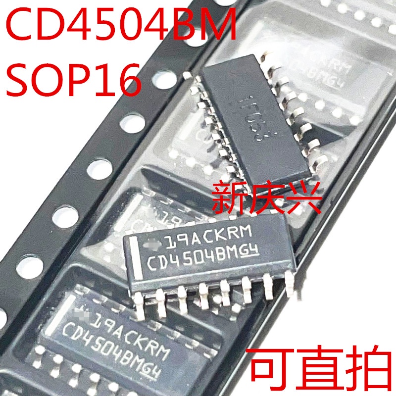 5pcs CD4504BM Patch SOP16 Enam Channel Konverter Level Tegangan CD4504BM96 SOIC-16