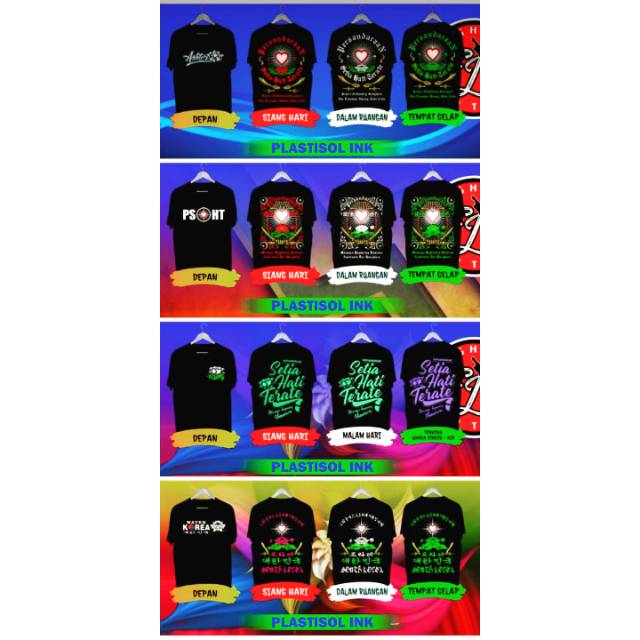 Baju distro psht .. Glowinthedark