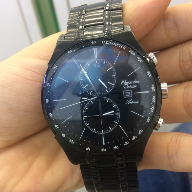 jam tangan alexandre christie seken